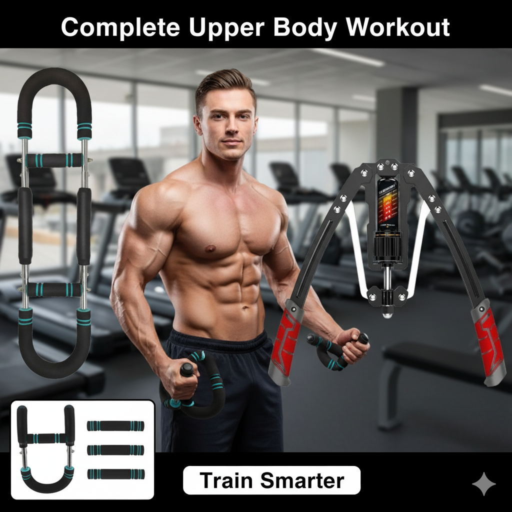 2Pcs Twister Arm Trainer Set For Complete Upper Body Workout Exercises Smartio