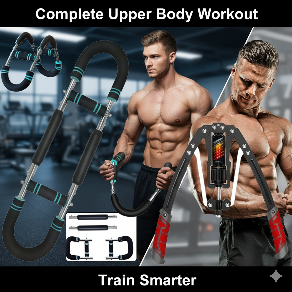 2Pcs Twister Arm Trainer Set For Complete Upper Body Workout Exercises Smartio